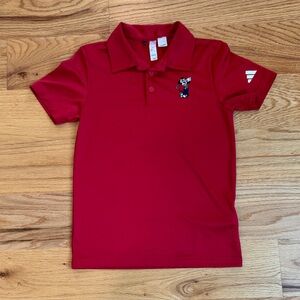 Adidas Mickey Mouse Disney kids golf polo size Small